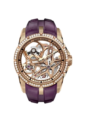 Roger Dubuis Eon Gold And Diamond Excalibur Monobalancier Watch 42Mm