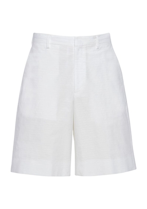 Prada Cotton Poplin Shorts