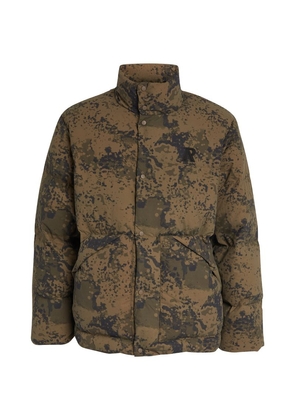 Represent Camouflage Puffer Jacket