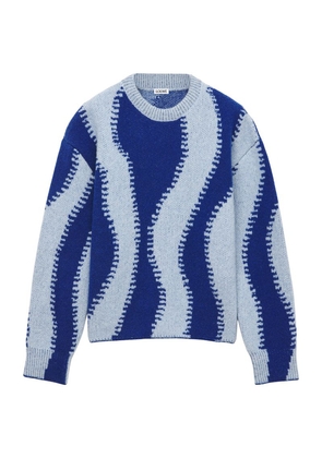 Loewe Wool-Blend Patterned Sweater