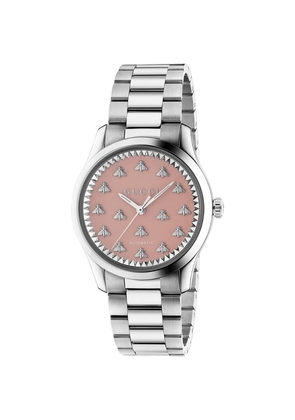 Gucci Stainless Steel G-Timeless Multibee Watch 38Mm