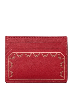 Cartier Leather Guirlande Card Holder