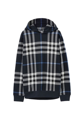Burberry Cotton Check Hoodie
