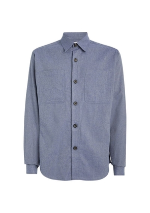 Oliver Spencer Cotton Long-Sleeve Shirt