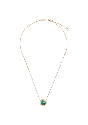 Piaget Rose Gold, Diamond And Malachite Possession Necklace
