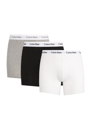 Calvin Klein Cotton Stretch Boxer Briefs (Pack Of 3)
