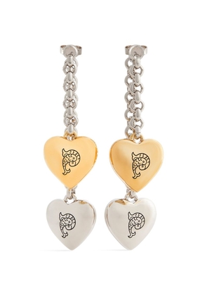 Pucci Dropped Hearts Earrings
