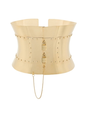 Dolce & Gabbana Padlock-Detail Corset Belt