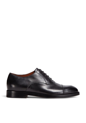 Zegna Leather Torino Oxford Shoes