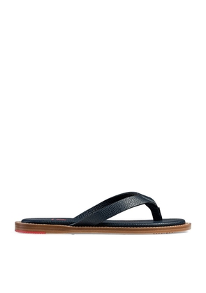 Isaia Leather Sandals