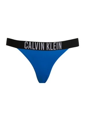 Calvin Klein Rib-Knit Logo Bikini Briefs