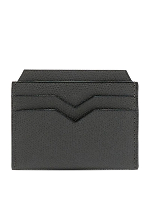 Valextra Leather 4CC Card Holder