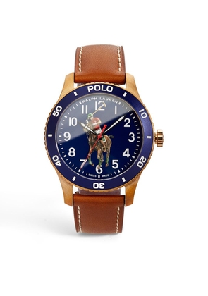 Polo Ralph Lauren Bronze Polo Sport Watch 42Mm