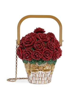 Judith Leiber Basket of Roses Clutch Bag