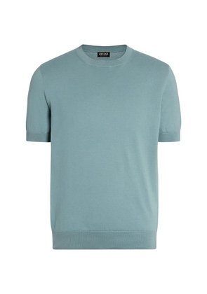 Zegna Premium Cotton Knit T-Shirt