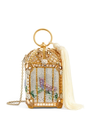 Judith Leiber Mini Birdcage Top-Handle Bag