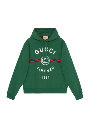 Gucci Cotton Logo Hoodie