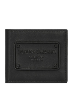 Dolce & Gabbana Calf Leather Bifold Wallet