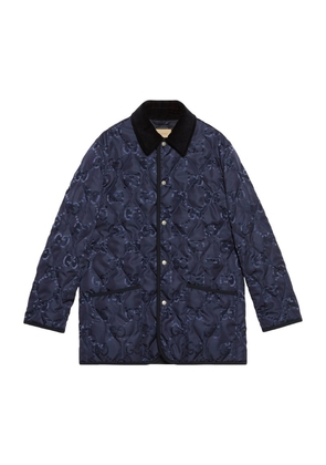 Gucci Quilted Jumbo Gg Jacket