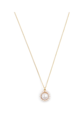 Sophie Bille Brahe Yellow Gold And Pearl Jeanne Necklace