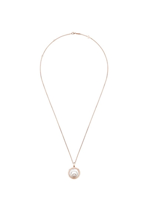 Chopard Rose Gold And Diamond Happy Spirit Necklace