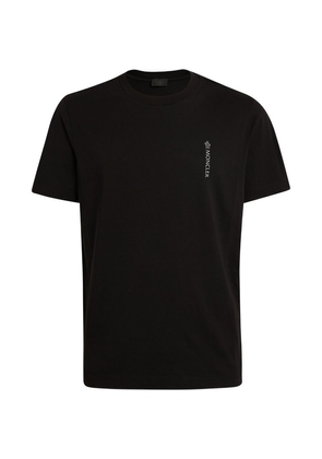 Moncler Cotton Rib-Neck T-Shirt