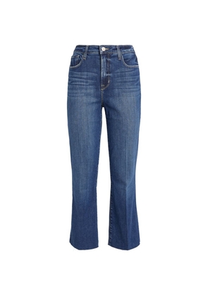 L'Agence Kendra Cropped Flare Jeans