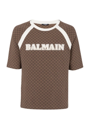 Balmain Monogram Logo T-Shirt