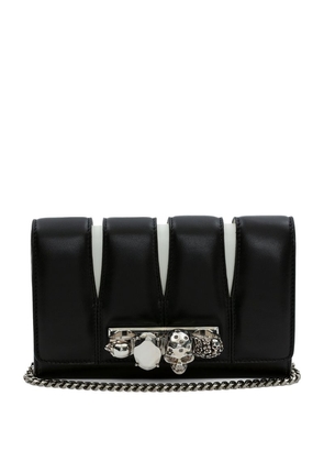 Alexander McQueen Leather Slash Clutch Bag