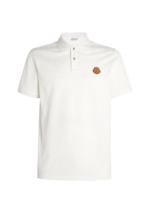 Moncler Piqué Logo-Patch Polo Shirt
