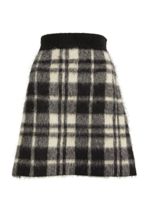 Polo Ralph Lauren Knitted Check Mini Skirt