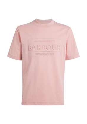 Barbour International Stamped Logo Tilt T-Shirt