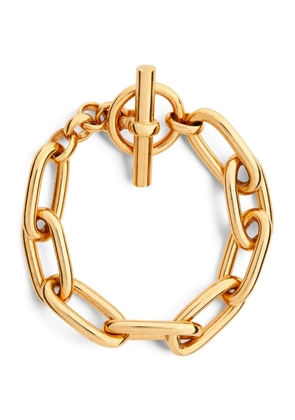 Tilly Sveaas Medium Gold-Plated Oval-Linked Bracelet