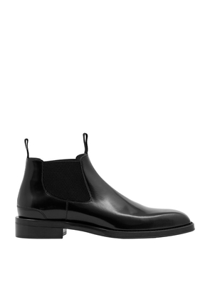 Burberry Leather Chelsea Boots