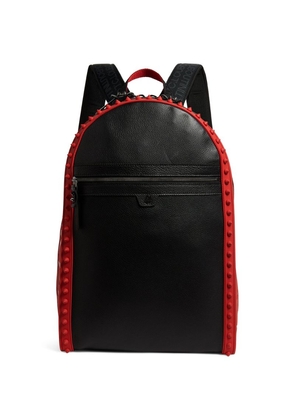 Christian Louboutin Backparis Leather Studded Backpack