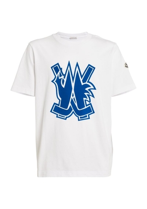Moncler Hockey Logo T-Shirt