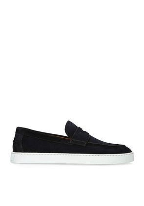 Magnanni Suede Cowes Penny Sneakers