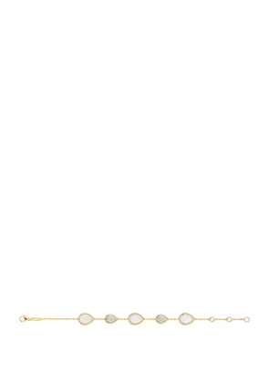 Boucheron Yellow Gold, Diamond And Mother-Of-Pearl Serpent Bohème Couleur Bracelet