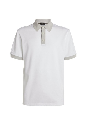 Brioni Cotton Short-Sleeved Polo Shirt