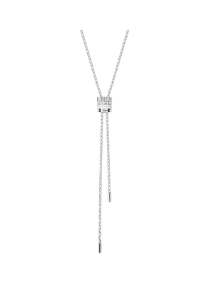 Boucheron White Gold And Diamond Quatre Double White Edition Tie Necklace