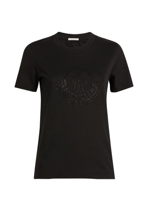 Moncler Rhinestone Logo T-Shirt