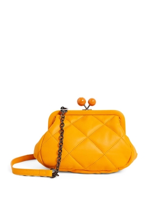 Weekend Max Mara Leather Quilted Pasticcino Mini Bag