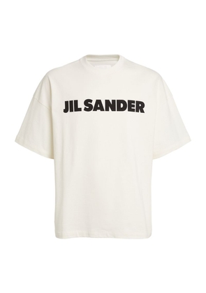 Jil Sander Logo Print T-Shirt