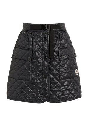 Moncler Quilted Mini Skirt