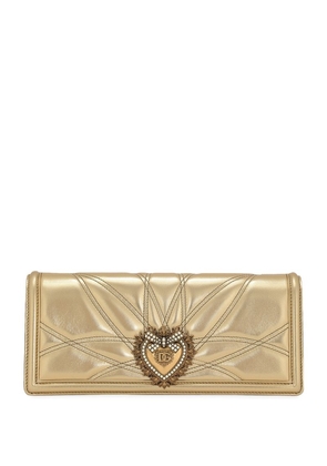 Dolce & Gabbana Quilted Leather Devotion Baguette Shoulder Bag