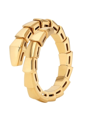 Bvlgari Yellow Gold Serpenti Viper Ring