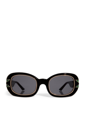 Casablanca Oval Laurel Sunglasses
