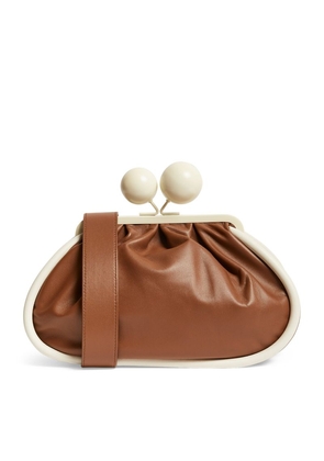 Weekend Max Mara Medium Leather Pasticcino Pouch