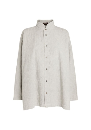 Eskandar Cotton A-Line Shirt