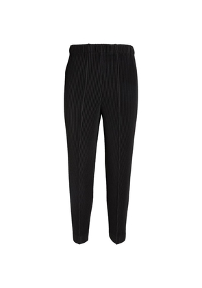Homme Plissé Issey Miyake Split-Cuff Pleated Straight Trousers